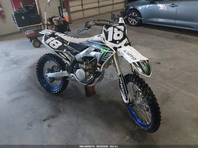 JYACG40C2NA025800 — 2022 Yamaha YZ250 F, Повреждения со всех сторон (All Over), фото до ремонта