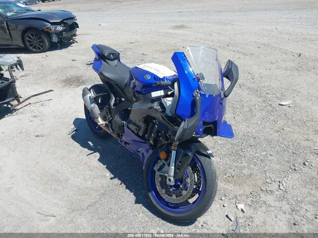 JYARNA3E4SA000551 — 2025 Yamaha YZF890, Передняя часть (Front End), фото до ремонта