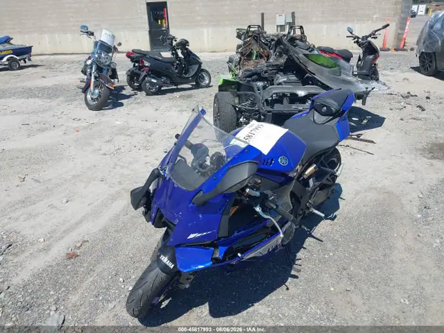 JYARNA3E4SA000551 — 2025 Yamaha YZF890, фото 2 с аукциона IAAI 29.09.2026, Передняя часть