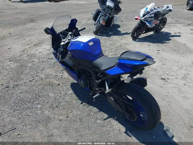 JYARNA3E4SA000551 — 2025 Yamaha YZF890, фото 3 с аукциона IAAI 29.09.2026, Передняя часть