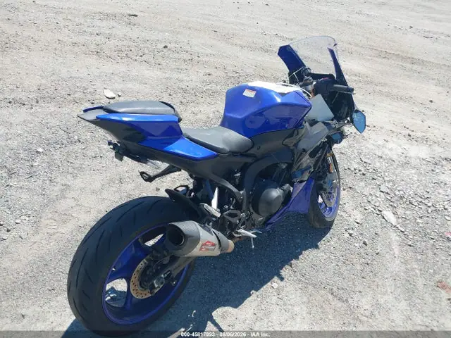 JYARNA3E4SA000551 — 2025 Yamaha YZF890, фото 4 с аукциона IAAI 29.09.2026, Передняя часть
