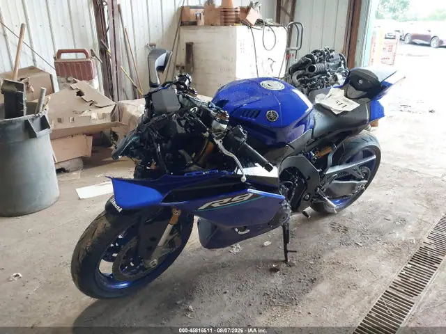 JYARNA3E0TA002265 — 2026 Yamaha YZF890, фото 2 с аукциона IAAI 29.09.2026, Передняя часть