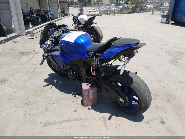 JYARN66Y4PA000933 — 2023 Yamaha YZFR1, фото 3 с аукциона IAAI 14.10.2026, Передняя и задняя части
