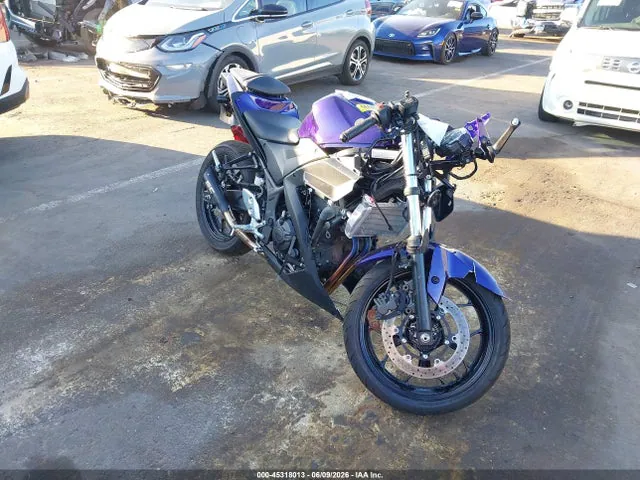 2018 Yamaha Yzfr3 A VIN MH3RH15Y6JK004050 фото 1