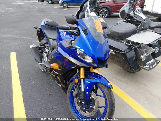 2019 Yamaha Yzfr3 A VIN MH3RH18N1KK001382 фото 1