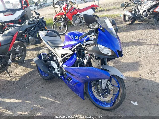 2020 Yamaha Yzfr3 A VIN MH3RH18N3LK001613 фото 1
