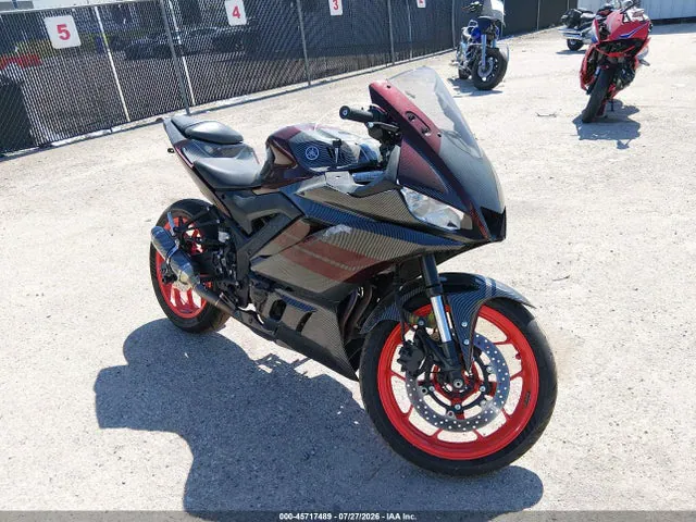 2021 Yamaha Yzfr3 A VIN MH3RH18Y3MK006578 фото 1