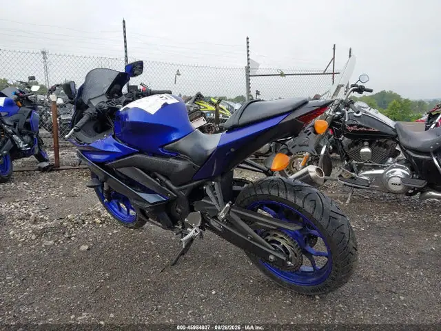 MH3RH18Y5PK009762 — 2023 Yamaha YZFR3 A, фото 3 с аукциона IAAI 30.09.2026, Передняя часть слева