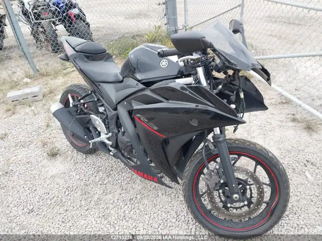MH3RH06N3FK003153 — 2015 Yamaha YZFR3, Передняя часть (Front), фото до ремонта