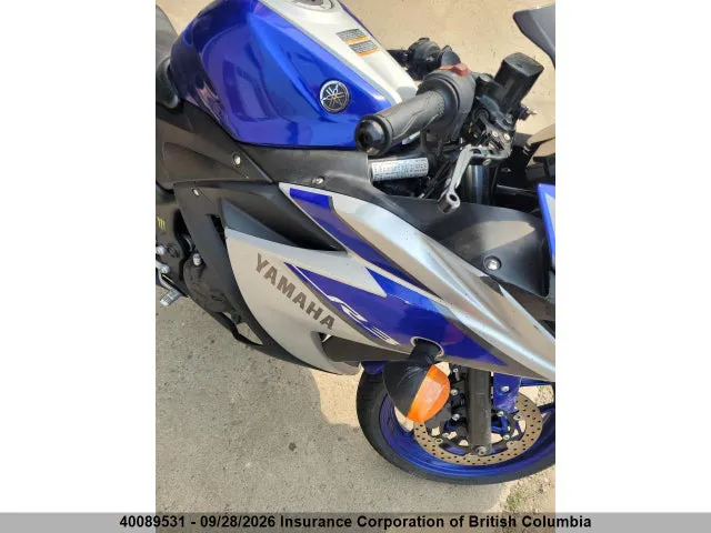 2015 Yamaha YZFR3 VIN MH3RH06N5FK002537 фото 1