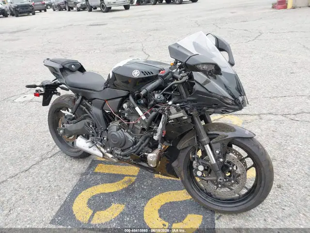 JYARM60YXTA000506 — 2026 Yamaha YZFR7, Left & Right Side, фото до ремонта