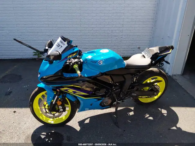 JYARM60E3TA003897 — 2026 Yamaha YZFR7, фото 2 с аукциона IAAI 13.10.2026, Повреждения со всех сторон