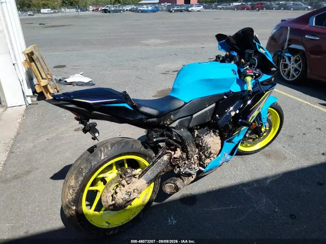 JYARM60E3TA003897 — 2026 Yamaha YZFR7, фото 4 с аукциона IAAI 13.10.2026, Повреждения со всех сторон