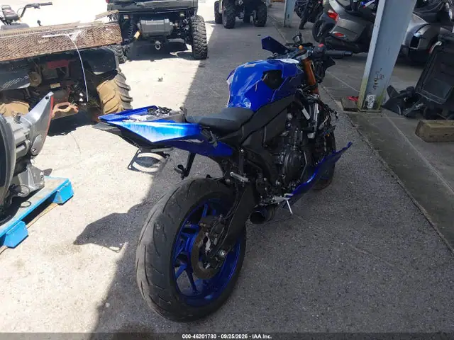 JYARM60E0TA001766 — 2026 Yamaha YZFR7, фото 4 с аукциона IAAI 13.10.2026, Повреждения со всех сторон