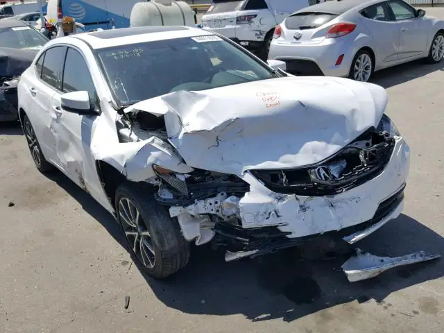 19UUB2F3XHA001219 — 2017 Acura TLX, Передняя часть (Front End), фото до ремонта