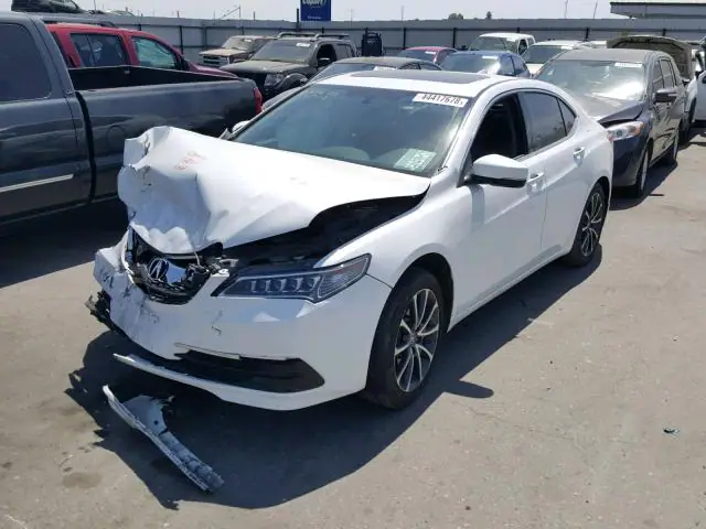 19UUB2F3XHA001219 — 2017 Acura TLX, фото 2 с аукциона Аукцион 11.01.2019, Передняя часть