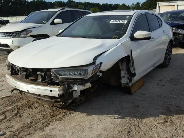 19UUB2F33JA000600 — 2018 Acura TLX, фото 2 с аукциона Аукцион 07.12.2018, Передняя часть