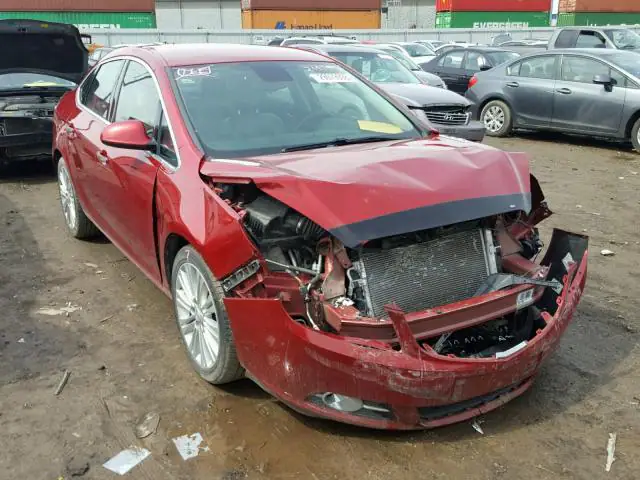 1G4PP5SK3D4222130 — 2013 Buick Verano, Передняя часть (Front End), фото до ремонта