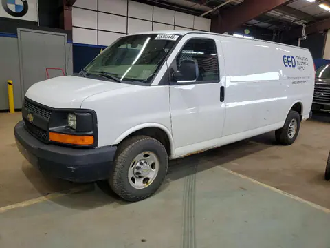 1GCWGGCA5C1168329 — 2012 Chevrolet Express G2500, Задняя часть (Rear End), фото до ремонта