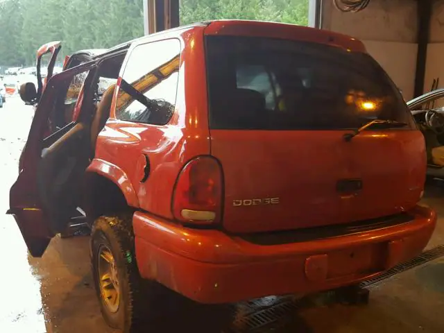 1B4HS28Z0WF205624 — 1998 Dodge Durango, фото 3 с аукциона Аукцион 13.02.2018, Передняя часть