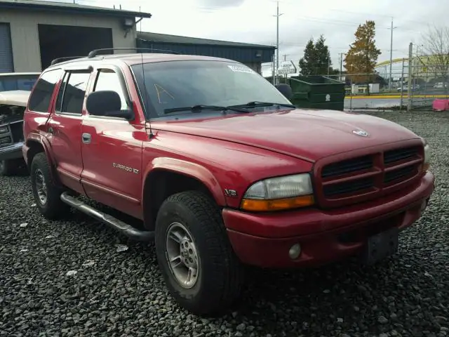 1B4HS28N2YF201137 Dodge Durango 2000 — повреждение Боковая часть, фото до ремонта