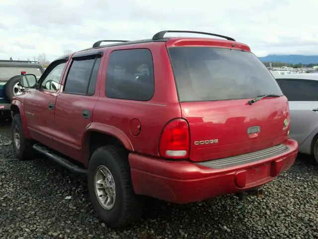 1B4HS28N2YF201137 — 2000 Dodge Durango, фото 3 с аукциона Аукцион 13.02.2018, Боковая часть
