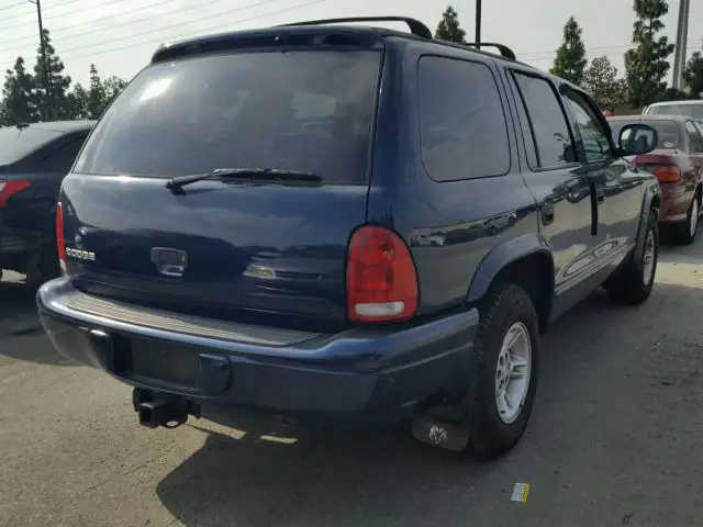 1B4HR28Z3YF222044 — 2000 Dodge Durango, фото 4 с аукциона Аукцион 13.02.2018, Передняя часть