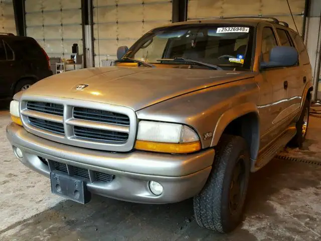1B4HS28Z7YF265709 — 2000 Dodge Durango, фото 2 с аукциона Аукцион 27.02.2018, Механические повреждения