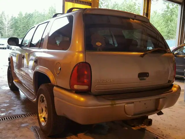 1B4HS28Z7YF265709 — 2000 Dodge Durango, фото 3 с аукциона Аукцион 27.02.2018, Механические повреждения