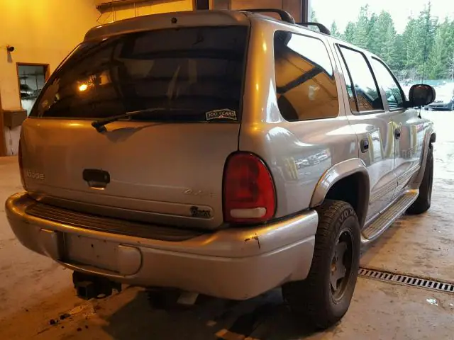 1B4HS28Z7YF265709 — 2000 Dodge Durango, фото 4 с аукциона Аукцион 27.02.2018, Механические повреждения