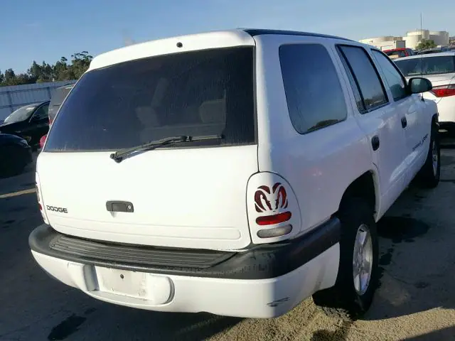 1B4HR28N11F604804 — 2001 Dodge Durango, фото 4 с аукциона Аукцион 21.02.2018, Мелкие вмятины и царапины