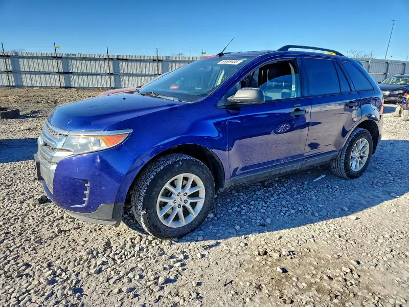 2FMDK3GC5DBB49758 Ford EDGE 2013 — повреждение Задняя часть, фото до ремонта