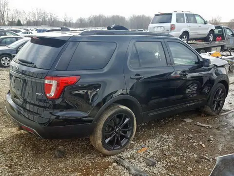 2017 FORD EXPLORER XLT VIN 1FM5K8D83HGE21840 фото 4