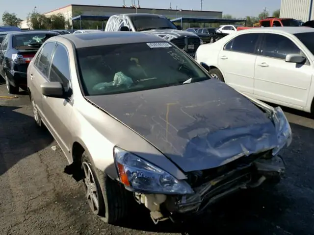 1HGCM66594A078558 Honda Accord 2004 — повреждение Передняя часть, фото до ремонта