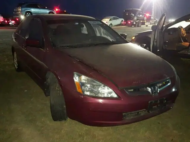 1HGCM66535A021161 — 2005 Honda Accord, Подтопление (Water/Flood), фото до ремонта