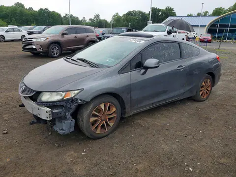 2HGFG3B85DH522152 — 2013 Honda Civic, Передняя часть (Front End), фото до ремонта