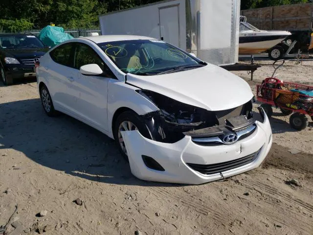 2012 HYUNDAI ELANTRA GLS VIN 5NPDH4AE6CH141755 фото 1