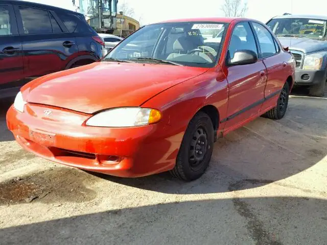 KMHJF24M0WU715823 — 1998 Hyundai Elantra, фото 2 с аукциона Аукцион 26.03.2018, Задняя часть