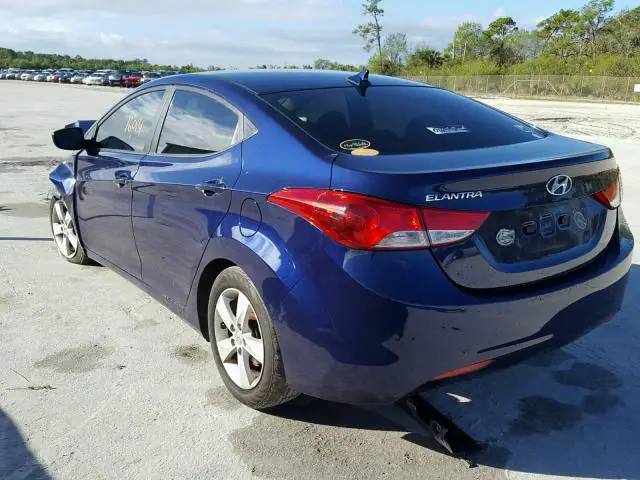 5NPDH4AE2DH207994 — 2013 Hyundai Elantra, фото 3 с аукциона Аукцион 21.03.2018, Передняя часть