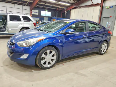KMHDH4AE9DU661452 — 2013 Hyundai Elantra, Задняя часть (Rear End), фото до ремонта