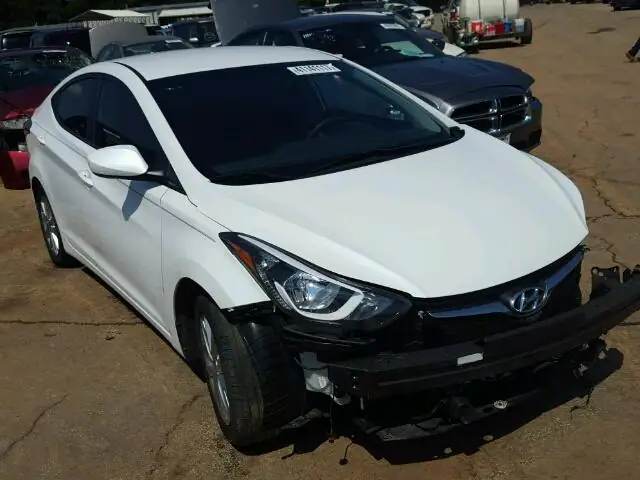 5NPDH4AE8FH582369 — 2015 Hyundai Elantra, Боковая часть (Side), фото до ремонта
