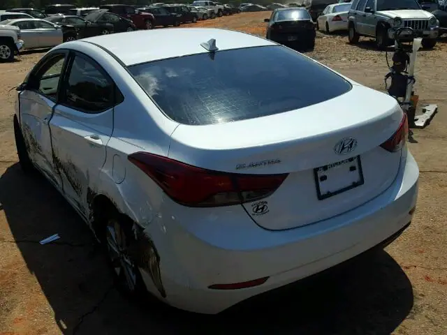 5NPDH4AE8FH582369 — 2015 Hyundai Elantra, фото 3 с аукциона Аукцион 30.03.2018, Боковая часть