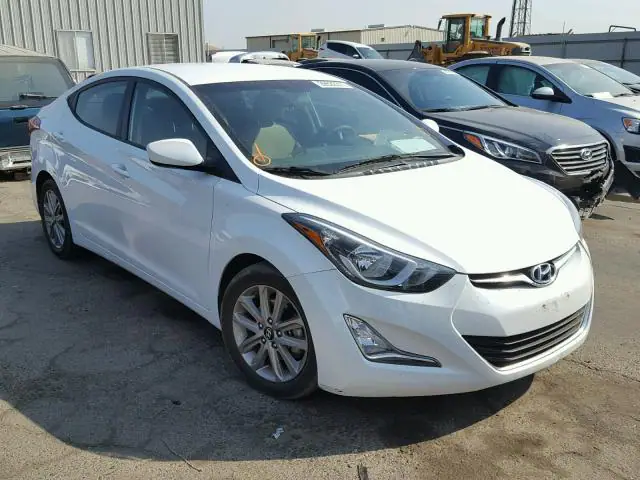 5NPDH4AE2GH703267 — 2016 Hyundai Elantra, Мелкие вмятины и царапины (Minor Dent/Scratches), фото до ремонта