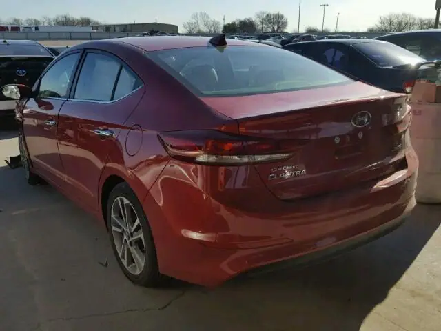 5NPD84LF1HH012190 — 2017 Hyundai Elantra, фото 3 с аукциона Аукцион 29.03.2018, Передняя часть