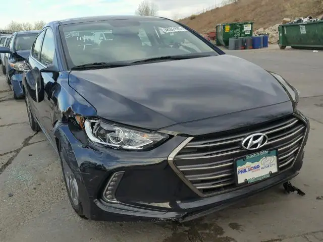 5NPD84LF1HH098228 Hyundai Elantra 2017 — повреждение Боковая часть, фото до ремонта