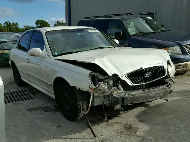 KMHWF25S53A850795 — 2003 Hyundai Sonata, Передняя часть (Front End), фото до ремонта