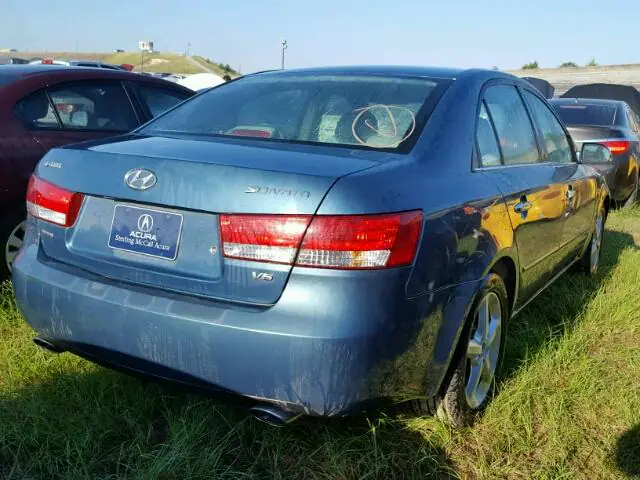 5NPEU46F67H178182 — 2007 Hyundai Sonata, фото 4 с аукциона Аукцион 10.01.2018, Подтопление