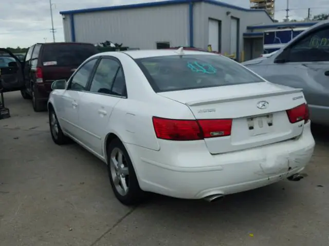 5NPEU46F59H508011 — 2009 Hyundai Sonata, фото 3 с аукциона Аукцион 10.01.2018, Задняя часть