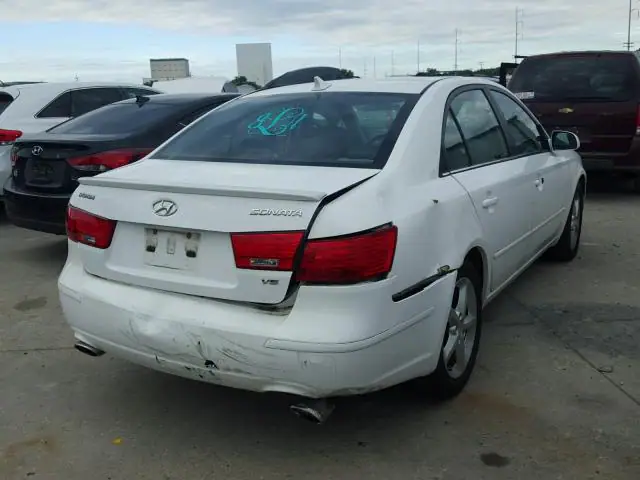 5NPEU46F59H508011 — 2009 Hyundai Sonata, фото 4 с аукциона Аукцион 10.01.2018, Задняя часть