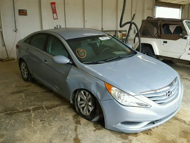 5NPEB4AC4BH094700 — 2011 Hyundai Sonata, Передняя часть (Front End), фото до ремонта